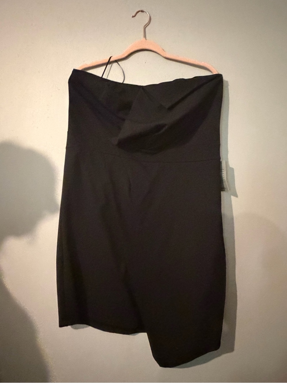 Nordstrom Black Strapless Cocktail Dress